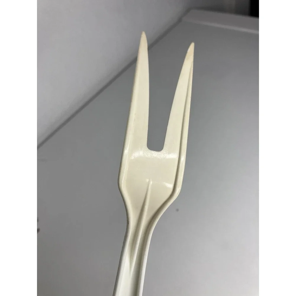 Tailor Made Products SERVING FORK UTENSIL WHITE Plastic‎ Nylon 11 